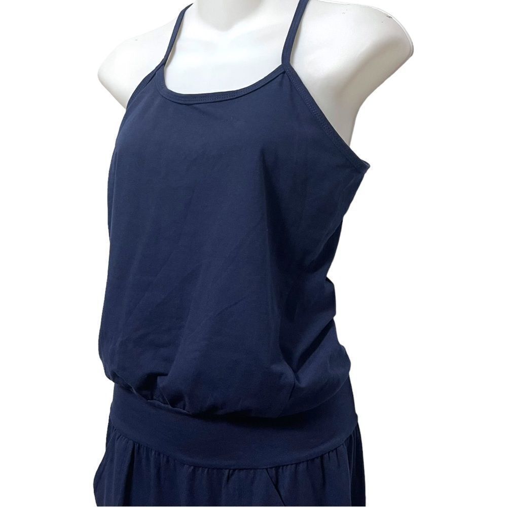 RIPPLE Yoga Jumpsuit Navy Blue L - Picture 4 of 11